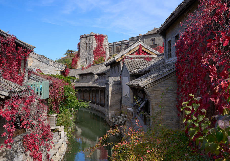 Red Leaf Town | A hidden Jiangnan town in the depths of Beijing