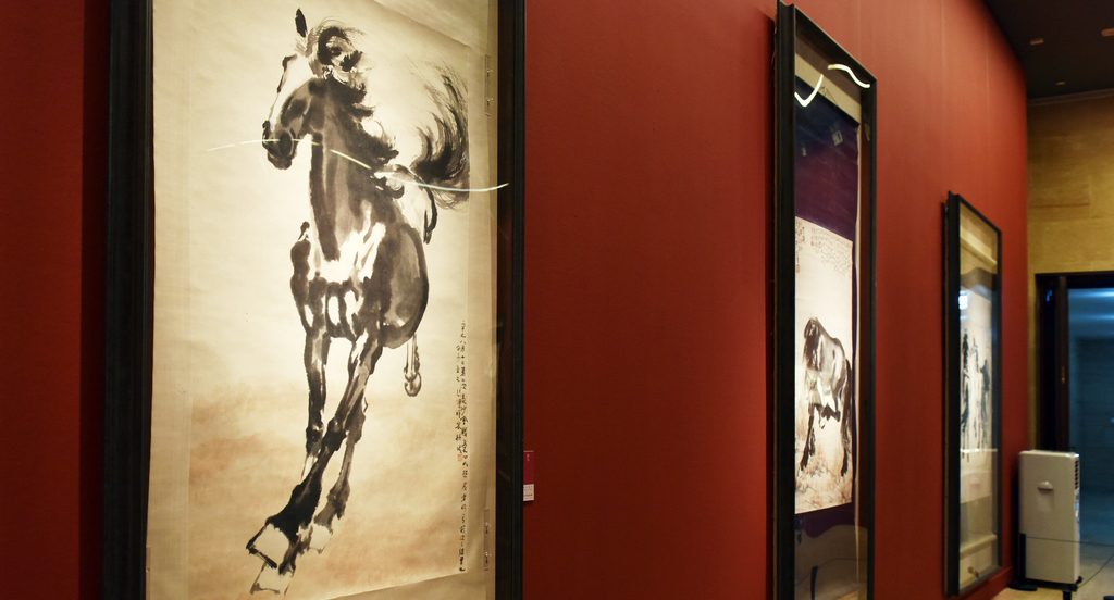 An exhibition of Xu Beihong’s Chinese paintings kicks off in NAMOC: a rare gathering of 13 “Horses”